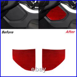 Rhd Red Carbon Fiber Interior Full Kit Trim For Range Rover Sport 2014-2017