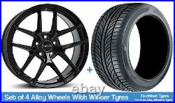 Romac Alloy Wheels & Snow Tyres 18 For Land Rover Range Rover P38 94-02