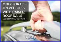 Roof Bars & Roof Box For Land Rover RANGE ROVER 1994-2002 With Raised Roof Rails