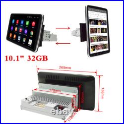 Rotatable 10.1In Single 1Din Android 9.1 Car MP5 Player Stereo Radio GPS WIFI BT