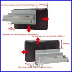 Rotatable 10.1In Single 1Din Android 9.1 Car MP5 Player Stereo Radio GPS WIFI BT