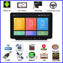 Rotatable 10.1in 2-Din Android 9.1 Car MP5 Player 2.5D Stereo Radio GPS WiFi Rotatable 10.1in 2-Din Android 9.1 Car MP5 Player 2.5D Stereo Radio GPS WiFi