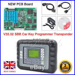 SBB V33.02 CAR KEY PROGRAMMER Locksmith Diagnostic Tool OBDII Universal For Auto