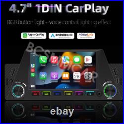 Single 1Din Car Stereo Radio Bluetooth USB AUX RDS Fit For OS/Android MP5 Player Single 1Din Car Stereo Radio Bluetooth USB AUX RDS Fit For OS/Android MP5 Player