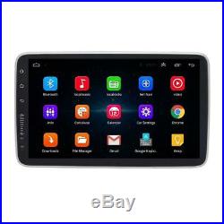 Single DIN Car Touch Screen 10.1'' Android 8.1 Stereo Radio GPS WiFi Mirror Link