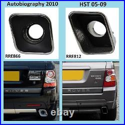 Stainless Exhaust Tips for Petrol Range Rover Sport 2010 Autobiography (Pair)