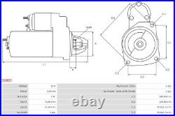 Starter As-pl S0093 For, Bmw, Land Rover, Opel, Vauxhall