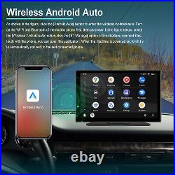 Touch Screen Car Stereo Player BT FM Transmitter For IOS CarPlay/Android Auto