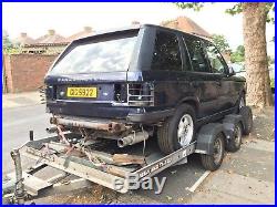 Two Range Rover P38 and Brian James Trailer (GAS, MOT)