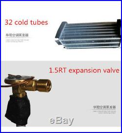 Universal 30W AC Underdash Evaporator For Auto Car Truck Air Conditioner 24V