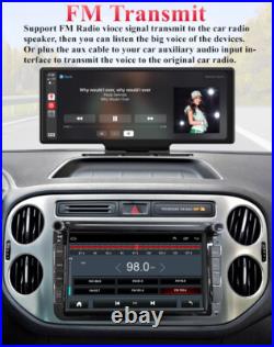 Vehicle Dash Cam Wifi For Carplay Android Auto Bluetooth Car DVR Video Recorder