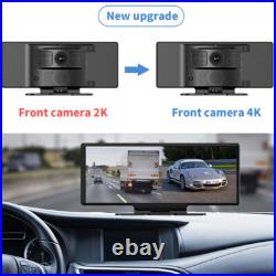 Vehicle Dash Cam Wifi For Carplay Android Auto Bluetooth Car DVR Video Recorder