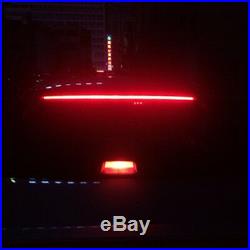 Waterproof 36 Length Autos LED Third High Brake Tail Light Red Rear Windshield