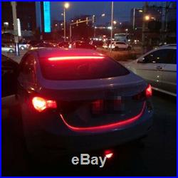 Waterproof 36 Length Autos LED Third High Brake Tail Light Red Rear Windshield