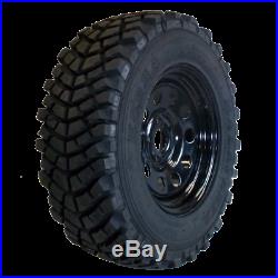 X4 245/70r16 Malatesta Kobra Tyres On 16 Black Modular Steel Wheels Disco 2