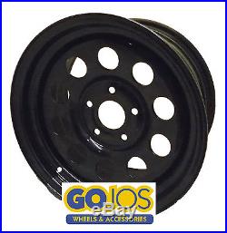 X4 245/70r16 Malatesta Kobra Tyres On 16 Black Modular Steel Wheels Disco 2