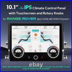 XTRONS Car AC Climate Control Air Condition Screen For Range Sport L494 2014-16