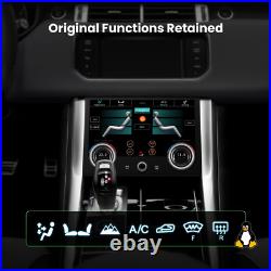 XTRONS Car AC Climate Control Air Condition Screen For Range Sport L494 2014-16